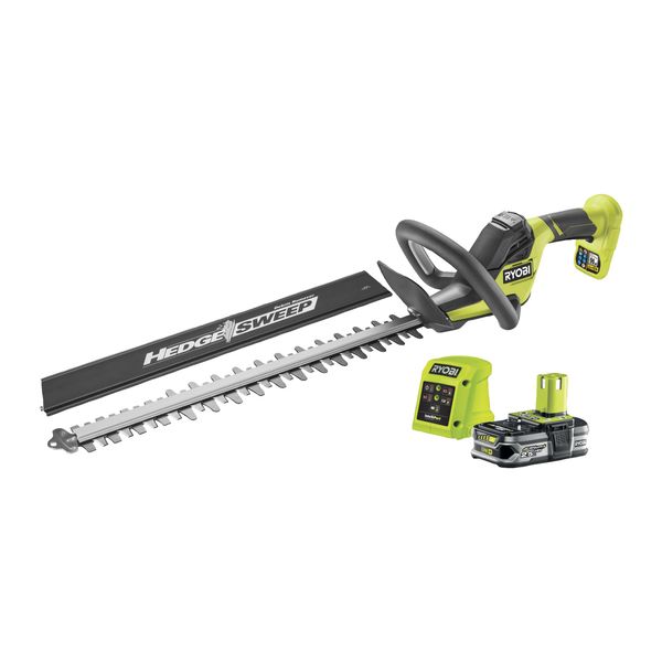 Ryobi RY18HT50A-0 Tagliasiepi 18 V One+ Batteria 50 Cm 24 Mm 1350 Rpm Kit 2,5 Ah-image