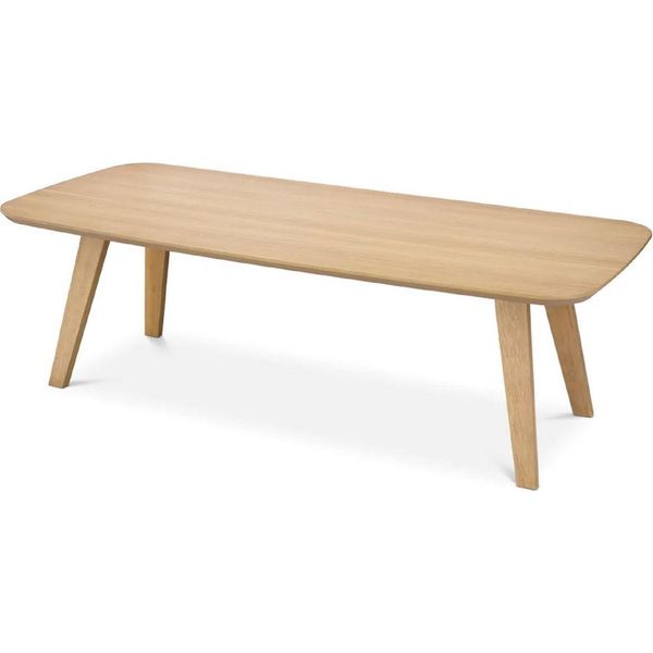 Tavolo Da Pranzo Casa Padrino Colori Naturali 245 X 109,5 X H. 77 Cm - Tavolo Da Cucina Rettangolare In Legno Massiccio - Mobili Sala Da Pranzo - Mobili Da Cucina - Mobili - Arredi-image
