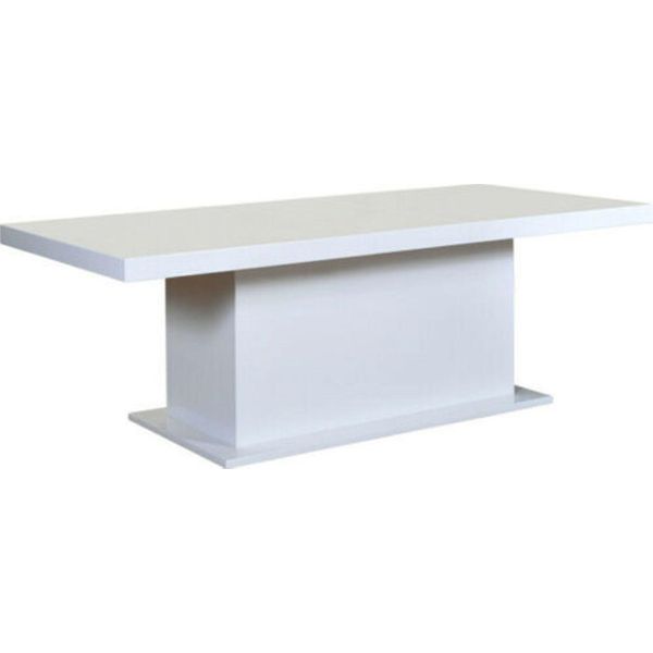 Tavolo Da Pranzo Moderno Tavoli Da Pranzo Tavoli Bianchi Moderni Allungabili Xxl 160/240Cm-image