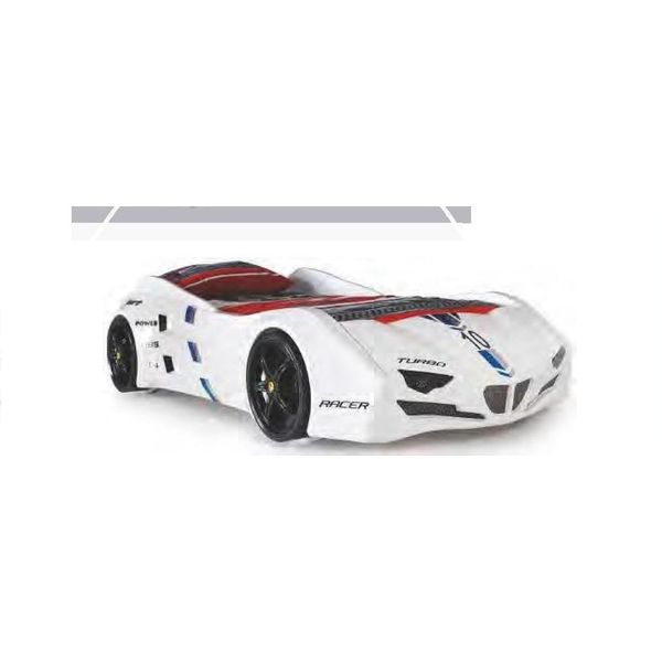 Letto Auto Camera Dei Bambini Auto Da Corsa Letto Materasso Letto Bambini Letti Mobili Nuovo-image