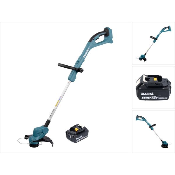 Makita Dur 193 G1 Tagliaerba A Batteria 18 V 260 Mm + 1X Batteria 6,0 Ah - Senza Caricabatterie-image