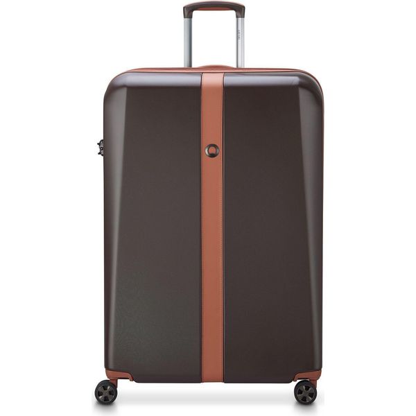 Delsey Paris Carrello Promenade Hard 2.0 Expandable 4 Dr Trolley 82 Chocolate Marrone Scuro-image