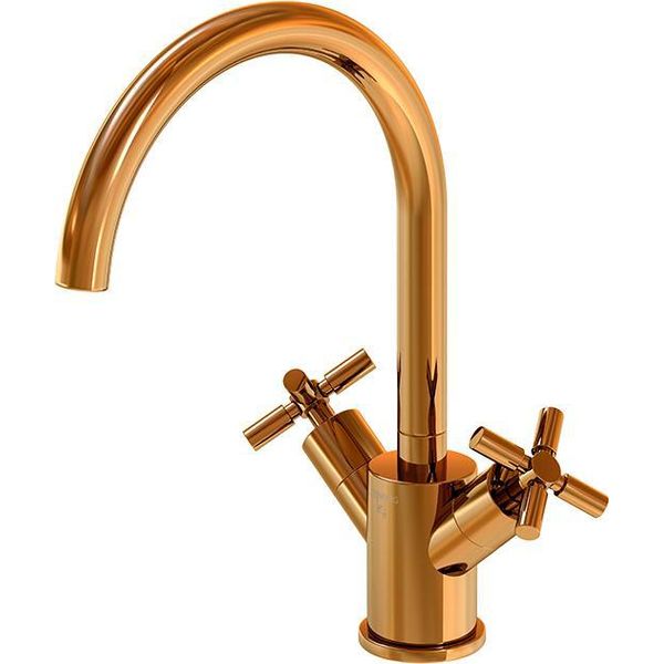 Steinberg SéRie 250 Mitigeur De Lavabo, Pivotant, Double PoignéE, Avec Vidage, Saillie 155Mm, 2501500RG, 2501500RG-image
