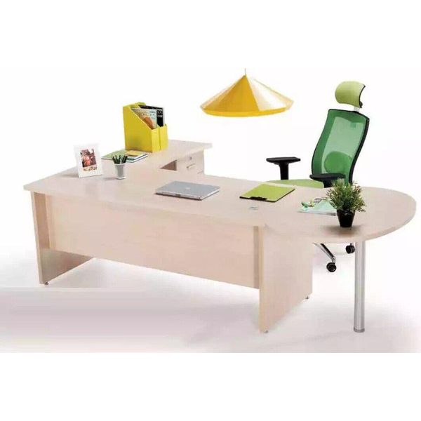Scrivania Ad Angolo Cassettiera Ufficio Beige Esclusivo Moderno Jvmoebel-image