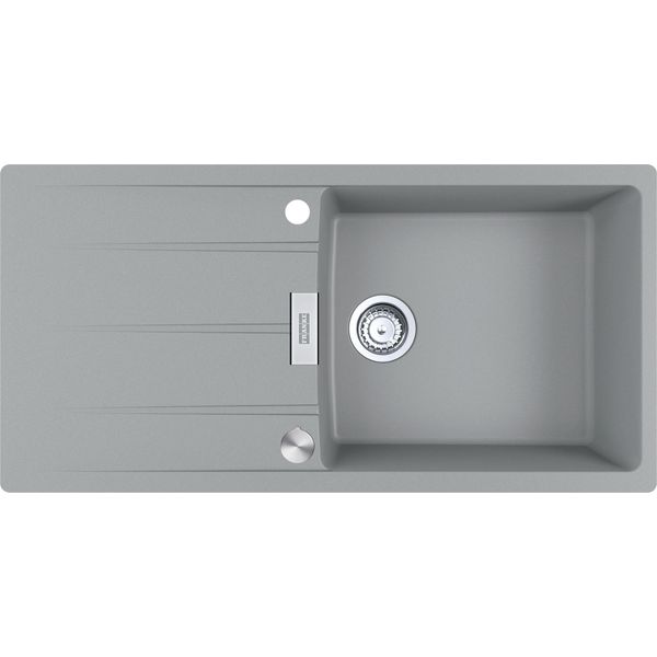 Franke Lavello Da Incasso Centro Cng 611-100 Fragranit Grigio Pietra-image