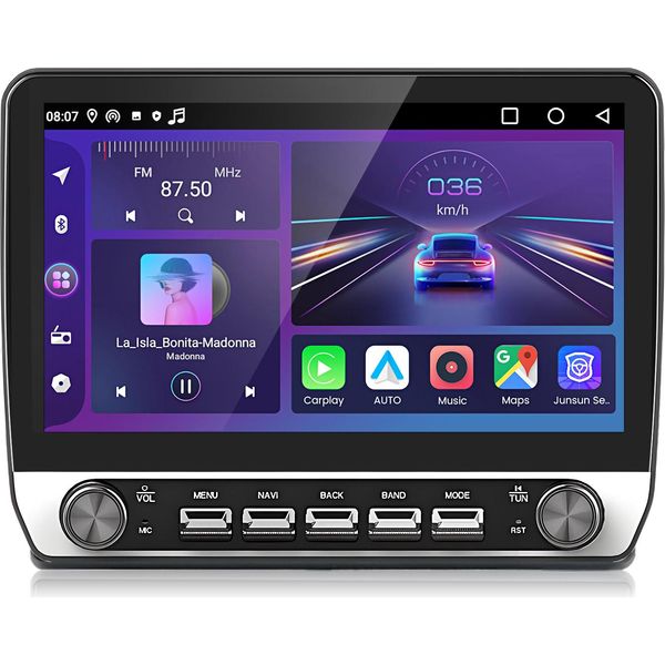 Per Fiat Ducato 2006-2013 Citroen Jumper Peugeot Boxer 2011-2024 10.1 Carplay Navi 6+128G Wifi Dab+ Swc Rds Bt Android Auto 8Core 4G-image