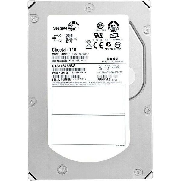 Disco Rigido Seagate ST3146755SS 146GB 10000Rpm Sas 3,5'' Pollici-image