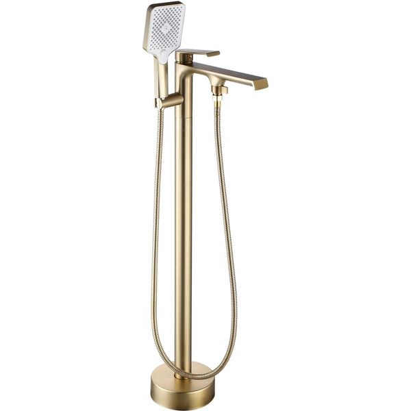 Rubinetto Indipendente Rea Hass Brush Gold-image