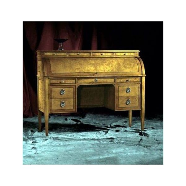 Scrivania In Legno 132 X 50 X 106 Cm Jvmoebel-image
