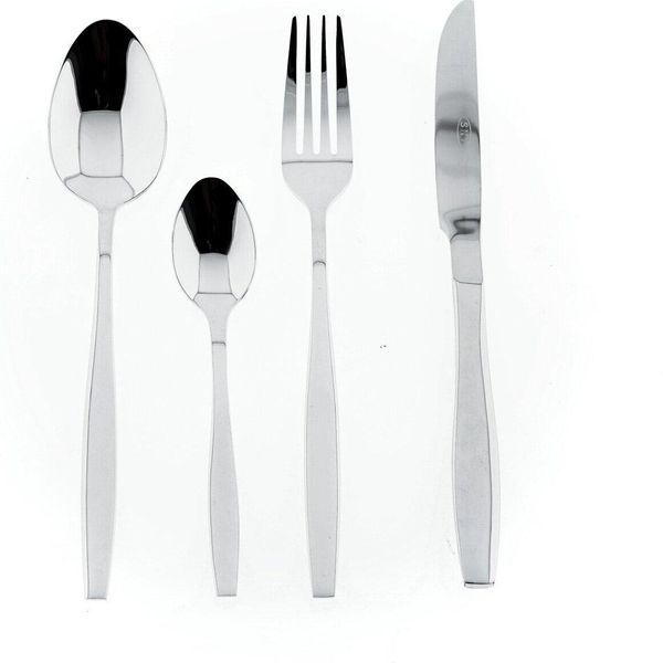 Set Di Posate In Acciaio Inox Almina Da 84 Pezzi Per 12 Persone-image