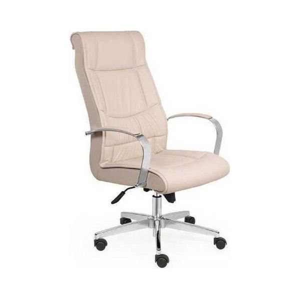 Sedia Beige Sedia Da Ufficio Scrivania Sedia Girevole Poltrona Sedia Direzionale Ufficio Jvmoebel-image