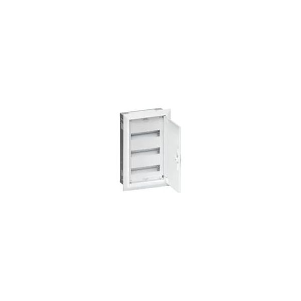 Distributore Di Campo Hager Da Incasso, 1X3 File Con FWU31S Universale-image