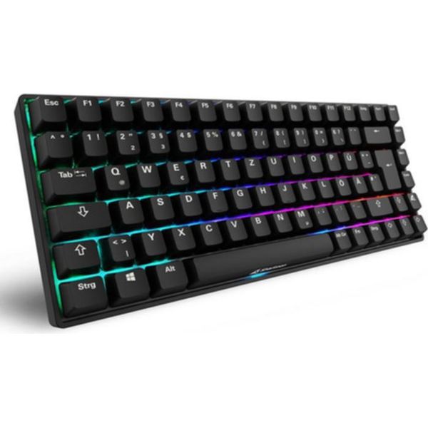 Sharkoon Gaming Tastatur Skiller SGK50S3 Pbt Schwarz-Gelb De-image