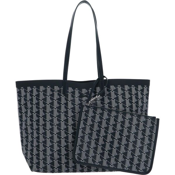 Lacoste Borsa A Tracolla Borsa Shopper Zel Shopping Bag Mono Sinople Farine 2 Verde Scuro-image