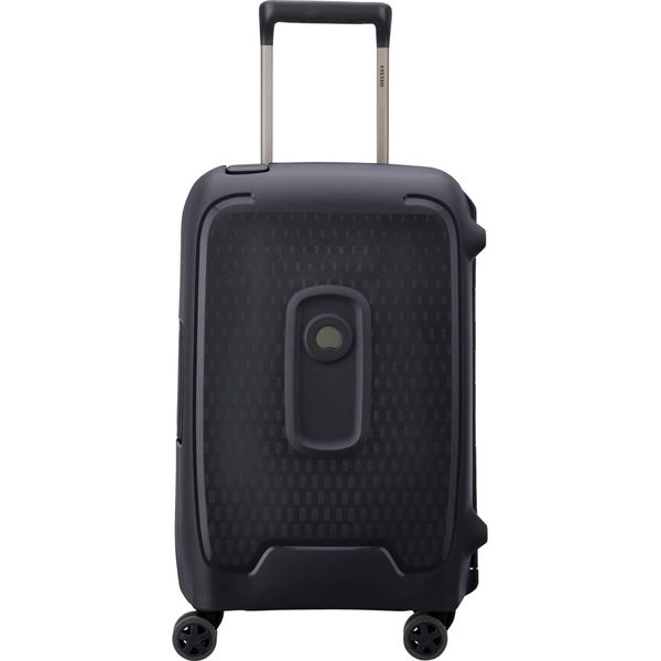 Delsey Paris Carrello Moncey 4 Double Rolls Cabin Trolley 55 Black Nero-image