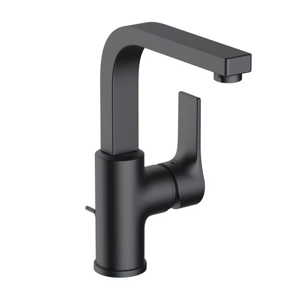 Kludi Zenta Sl Mitigeur Monocommandé Pour Lavabo, Hauteur De Bec 220Mm, Pivotant, Avec Vidage MéTallique, 480273965, 480273965-image