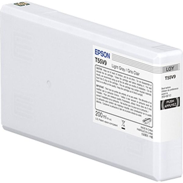 Epson T55W9 - 200 Ml - Grigio Chiaro - Originale - Cartuccia D'inchiostro-image