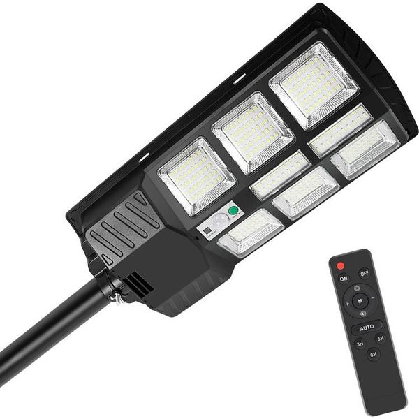 Izrielar 280 Led 2X Lampade Solari Per Esterno Rilevatore Di Movimento IP67 Lampada Solare Lampada Solare 300W Impermeabile Parete Luce Giardino Luci Giardino Luce Esterna-image