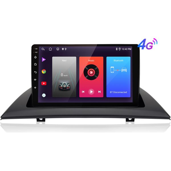 Dispositivi Di Navigazione Incorporati 9 Pollici Android13 Dab Autoradio Carplay Per Bmw X3 E83 2004-2012 Navi Gps Usb Wifi Dsp 6+128G 4G Sim Swc Bt-image