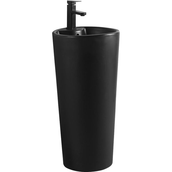 Mexen Rena Lavabo Autoportante 40 X 40 Cm, Nero Opaco - 26014070-image