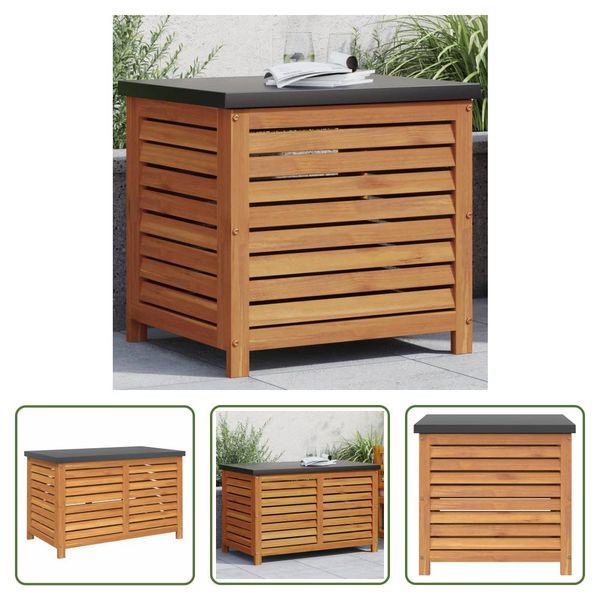 The Living Store Gartenbox 60X50X55 Cm Massivholz Akazie-image