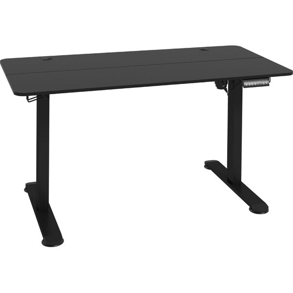 Vinsetto Scrivania Regolabile In Altezza 140 X 70 Cm Scrivania Elettrica Per Computer Con 4 Memorie Preimpostate, Scrivania Ergonomica Sit-Stand, Nera-image
