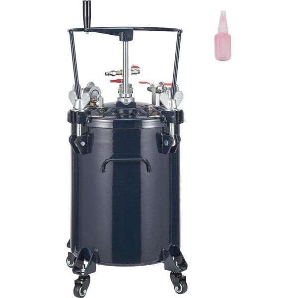 Serbatoio Di Vernice A Pressione - Pentola A Pressione Per Verniciatura A Spruzzo 30 L Serbatoio A Pressione 70 Psi - Contenitore Per Pistola A Spruzzo Per Verniciatura Φ 80 X 42,5 Cm - Pistole A Spruzzo Per Vernici, Coloranti-image