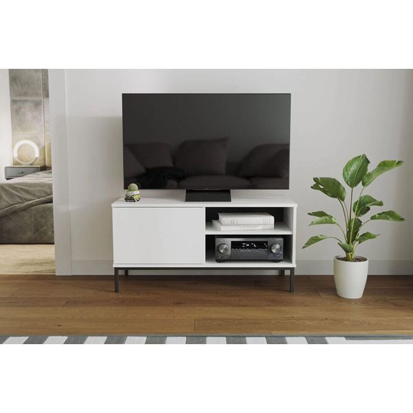 Tavolino Per Tv Nixi - Bianco-image