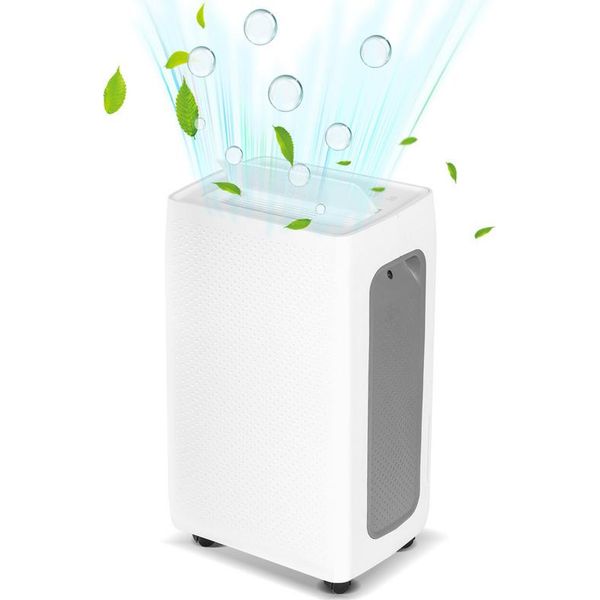Jayseuw Deumidificatore 26 Litri/Giorno - Deumidificatore Per Ambienti Deumidificatore Per Edifici Purificatore D'aria - Serbatoio Rimovibile Da 4,5 Litri, Timer 24 Ore Su 24-image