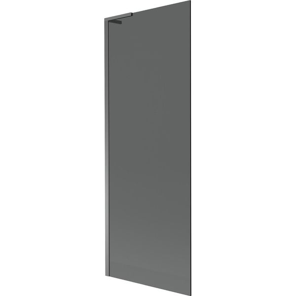 Mexen Next L Paratia Da Vasca 1 Anta 70 X 150 Cm, Grafite, Gun Metal - 895-070-000-03-40-95-image