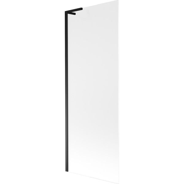 Mexen Next L Paratia Da Vasca Da Bagno Monobattente 70 X 150 Cm, Smerigliato, Nero - 895-070-000-03-30-70-image