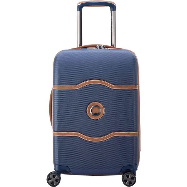 Delsey Paris Carrello Chatelet Air 2.0 4DR Cabin Trolley 55 Navy Blue Blu Scuro-image