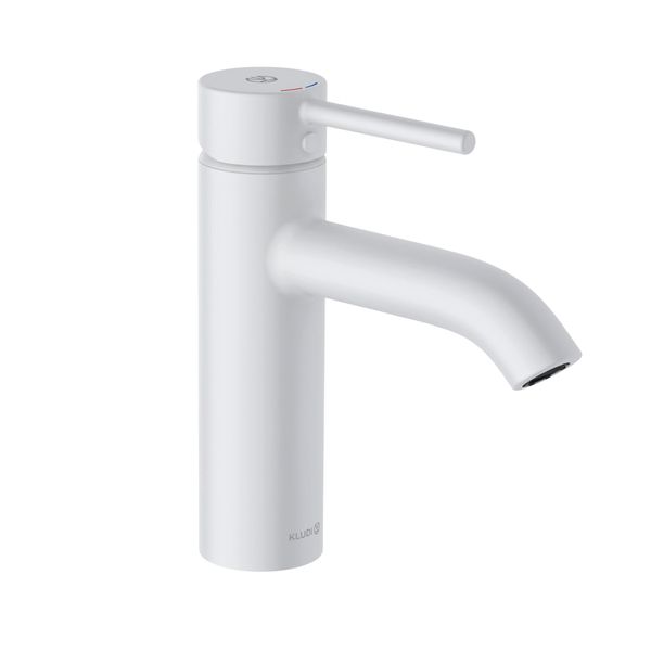 Kludi Bozz Mitigeur Monocommandé Pour Lavabo, Hauteur De Bec 100Mm, Garniture D'éCoulement PUSH-OPEN, 382885376, 382885376-image