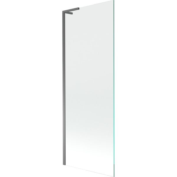 Mexen Next L Paratia Per Vasca Da Bagno Con 1 Anta 70 X 150 Cm, Trasparente, Gun Metal - 895-070-000-03-00-95-image