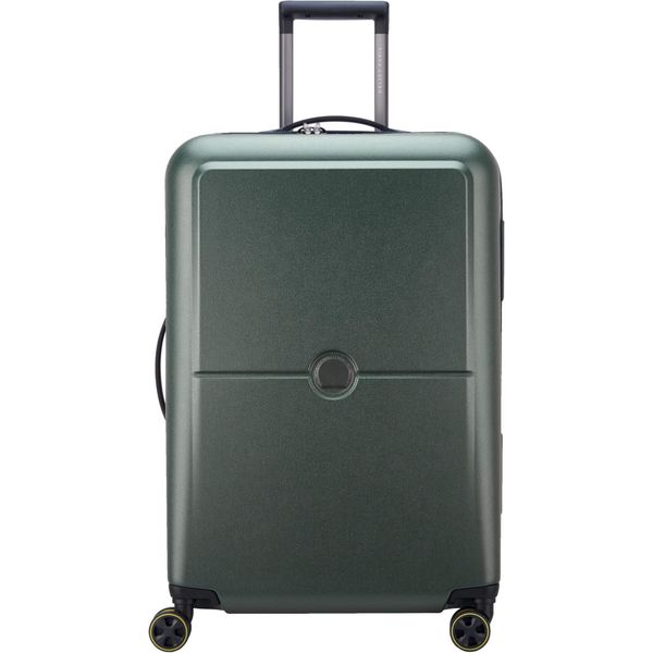 Delsey Paris Carrello Turenne 2.0 4 Double Rolls Trolley 70 Green Verde Scuro-image