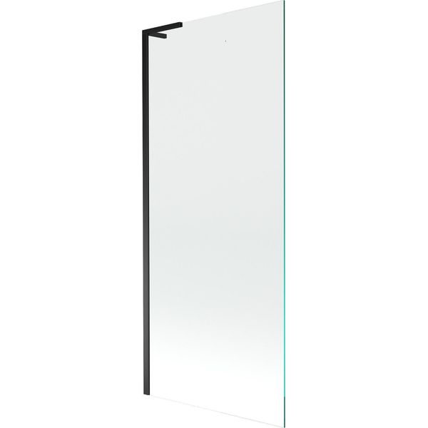 Mexen Next L Paratia Vasca Da Bagno A 1 Anta 80 X 150 Cm, Trasparente, Nero - 895-080-000-03-00-70-image