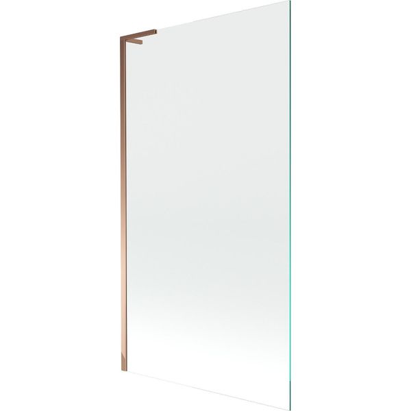 Mexen Next L Paratia Vasca Da Bagno 1-Anta 100 X 150 Cm, Trasparente, Oro Rosa - 895-100-000-03-00-60-image