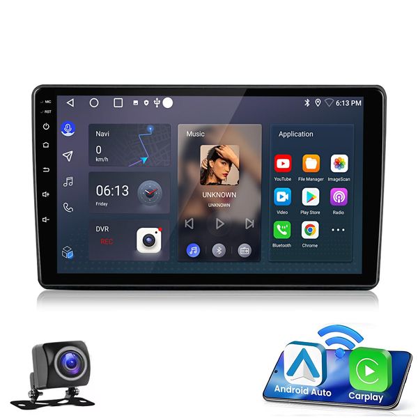 2+64GB 9" Android 15 Per Peugeot Partner Citroen Berlingo 2 B9 2008-2019 Autoradio Gps Navi Wifi Bt Dab+ Swc Usb Con Telecamera"-image