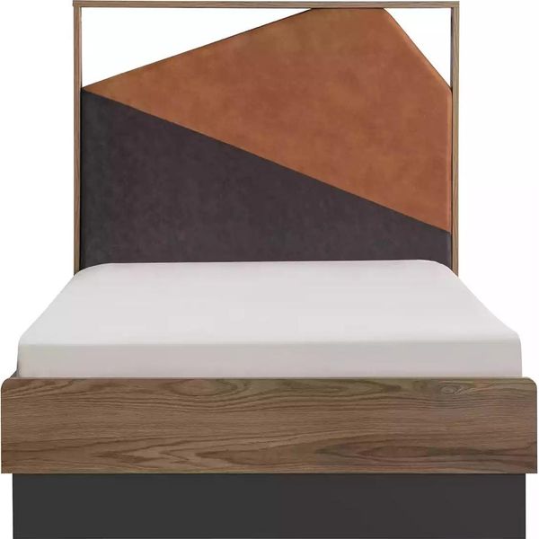 Letto Per Bambini Letto 100 Cm Struttura Per Letto Camera Dei Bambini Struttura Per Letto In Legno Grigio-image