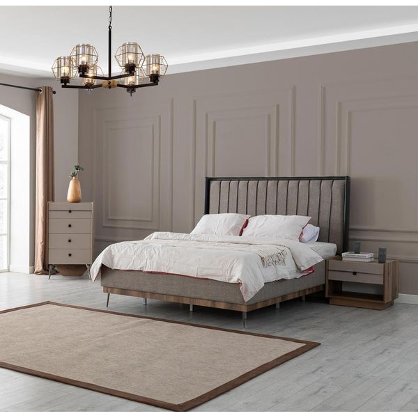 Struttura Del Letto Letto Perfetto Per Bambini Struttura In Legno Per Camera Dei Bambini Grigio-image