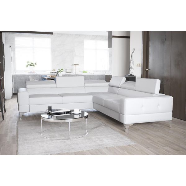 Divano Angolare Soggiorno Divani A L Divano Design Imbottitura Tessile Divani Moderni-image