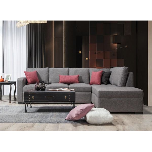 Soggiorno Imbottito Divano Ad Angolo Di Lusso Forma A L Divano Moderno Di Design-image