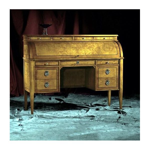 Tavoli Scrivania Tavolo Da Ufficio Legno Nobile Barocco Rococò Stile Antico Mobili Mobili-image