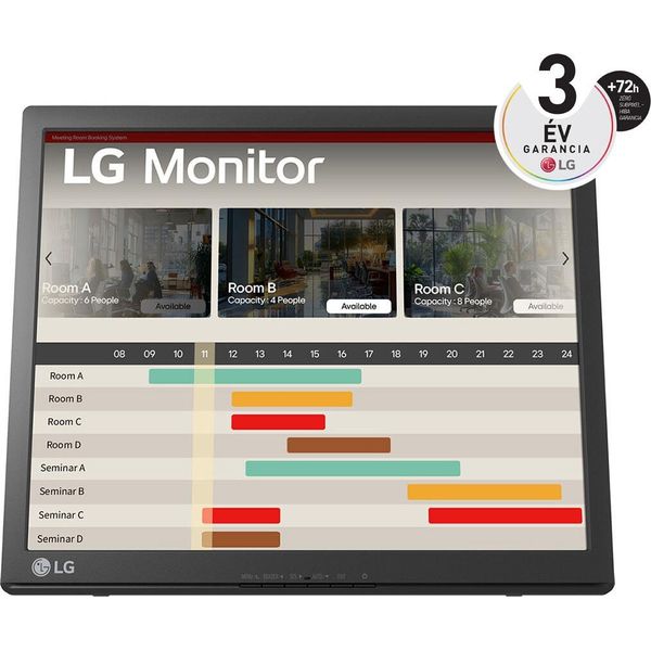 Lg 17BR30T-B.AWM Monitor Pc 43,2 Cm (17") 1280 X 1024 Pixel Sxga Lcd Touch Screen Nero"-image