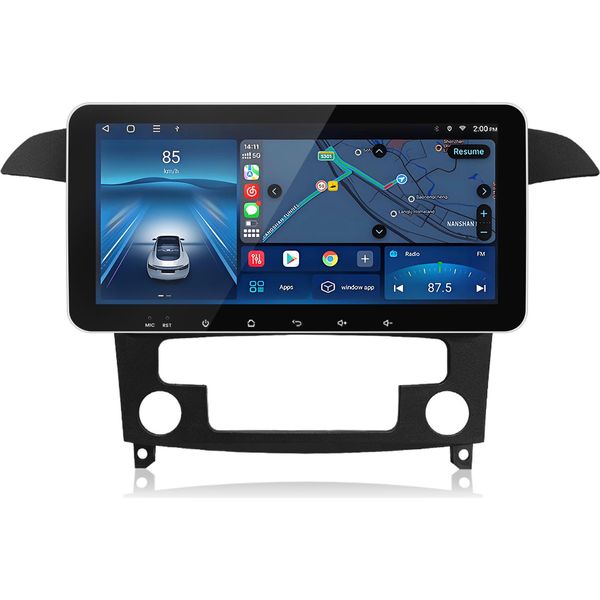 10,33" Android 13 6+128G Carplay Autoradio Per Ford S-Max 2007-2015 Gps Navi Wifi 4G Bt Dab+ Swc Dps Rds Usb 8-Core"-image