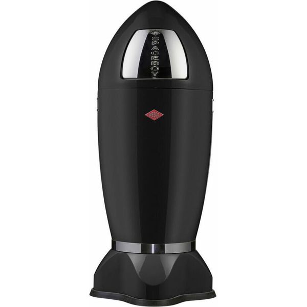 Wesco Spaceboy, Cestino Per Rifiuti, Cestino Per Rifiuti, Lamiera D'acciaio, Nero, 35 L, 138631-62-image