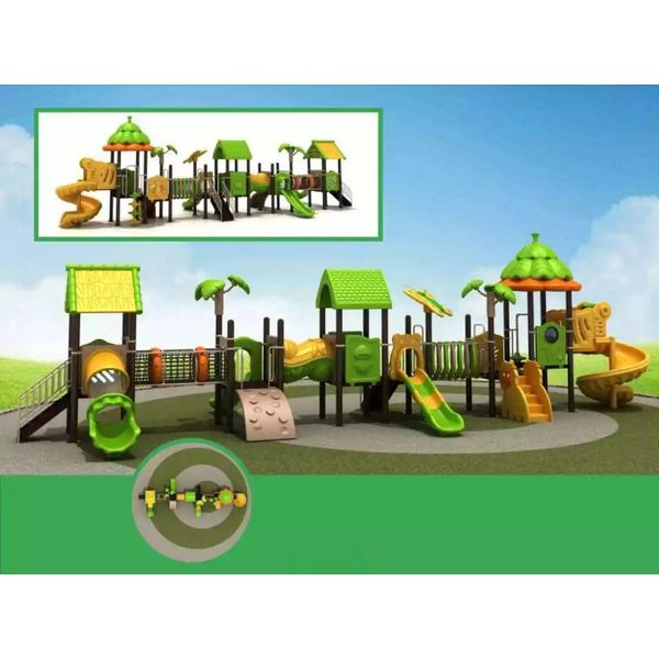 Parco Giochi Torre Di Gioco Scivolo Torre Di Arrampicata Torre Di Gioco Playhouse Parco Giochi Giardino-image