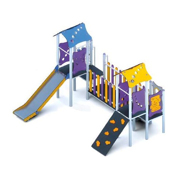 Parco Giochi Parco Giochi Per Bambini Parco Per Famiglie Scivolo Area Ricreativa-image