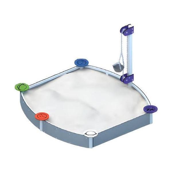Sabbiera Parco Di Arrampicata Parco Giochi Per Bambini Area Giochi Attiva-image