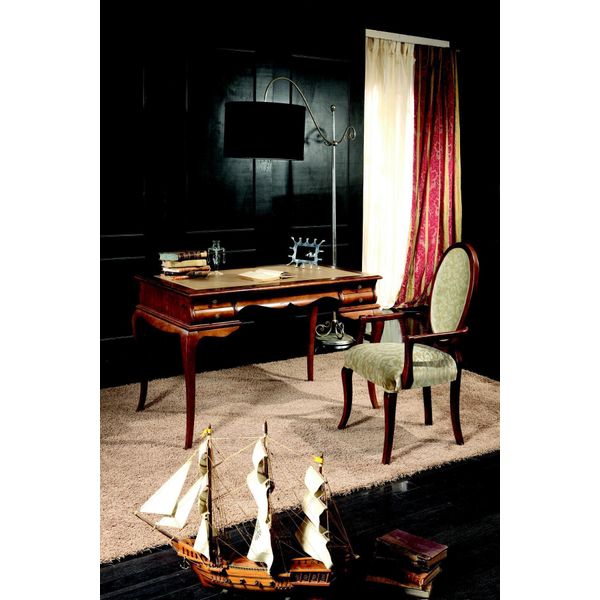 Legno Mobili Lusso Italiano Classico Scrivania Ufficio Mobili Stile Barocco Nuovo-image
